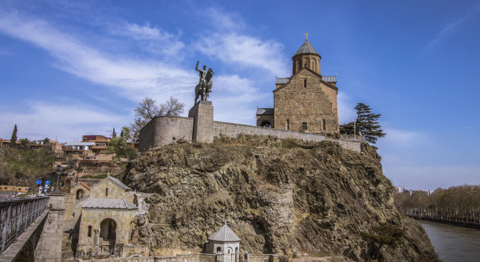Metekhi Church, Tbilisi, Georgia